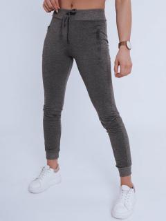 Dámske pohodlné tepláky FENDI UY0820 - tmavosivé, veľ. XL/XXL - XL/XXL