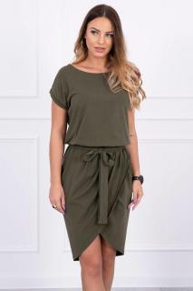Dámske šaty 8980 - khaki - Uni