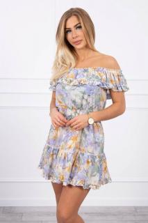 Dámske šaty španielskeho strihu 9252 - zelené - Uni