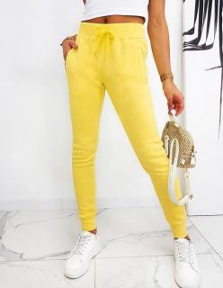 Dámske tepláky FITS UY0534 - žlté - L
