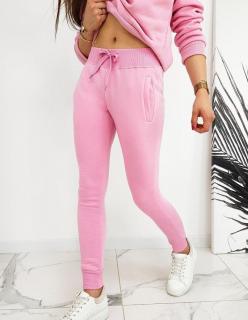 Dámske tepláky FITS UY0551 - ružové - L