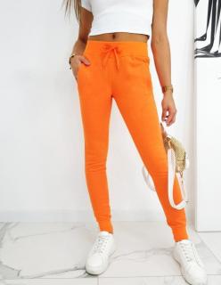 Dámske tepláky FITS UY0583 - oranžové - XL