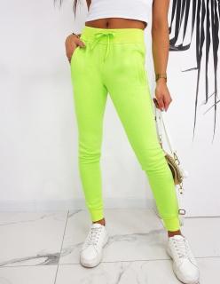 Dámske tepláky FITS UY0586 - zelené, veľ. S - S