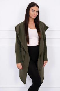 Dámsky kardigán 8928 - khaki - Uni
