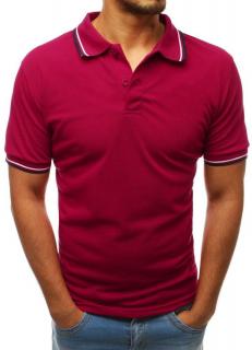 Pánska bordová polokošeľa (px0218), veľ. 3XL - 3XL