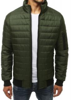 Pánska bunda bez kapucne TX3408 - zelená - XL