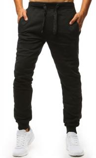 Pánske jogger tepláky UX2395 - čierne - XL
