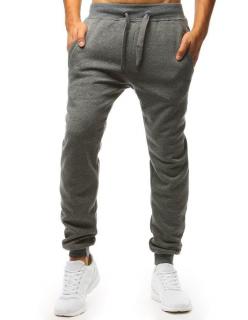 Pánske jogger tepláky UX2396 - antracitové - XL