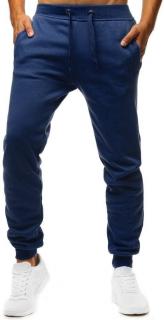 Pánske jogger tepláky UX2709 - modré - XL