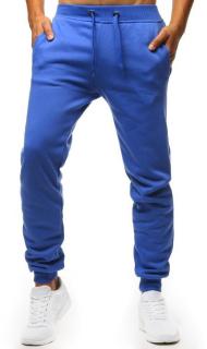 Pánske jogger tepláky UX2710 - modré - XL