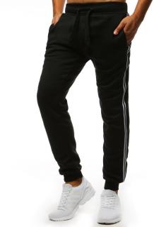 Pánske jogger tepláky UX3537 - čierne - M