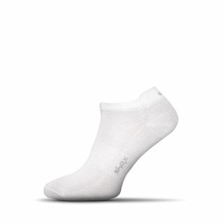 Pánske ponožky Summer low - biele - M (41-43)