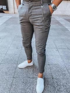 Tmavosivé pánske chino nohavice UX3753, veľ. 31