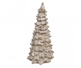 Béžová dekorácia vianočný stromček Christmas Tree