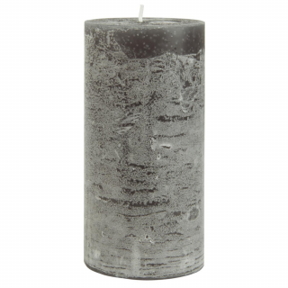 Coastal Serenity - Rustikálna sviečka v odtieni Dark Grey