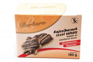 barbara bezlepkové Kakaové a vanilkové linecké koláčiky s marhulovým lekvárom