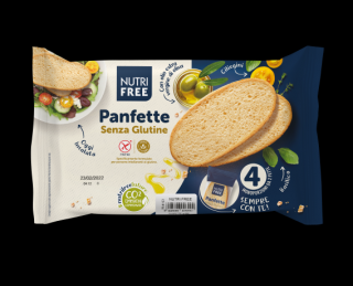 domáci bezlepkový krájaný chlieb biely Nutrifree Panfette