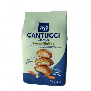 nutrifree bezlepkové Cantucci-mandľové sušienky AEC005