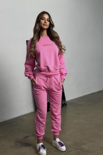 Teplátková súprava BG STEP UP TRACKSUIT | RUŽOVÁ Veľkosť: L