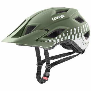 Cyklistická MTB prilba UVEX HELMA ACCESS MOSS GREEN-WHITE M VELIKOST: 52-57