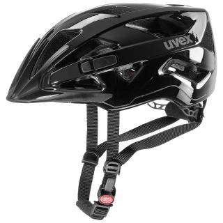 Cyklistická MTB prilba UVEX HELMA ACTIVE BLACK SHINY VELIKOST: 52-57