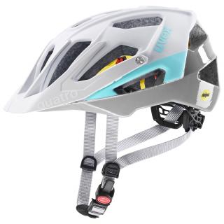 Cyklistická MTB prilba UVEX HELMA QUATRO CC MIPS WHITE - SKY VELIKOST: 56-60