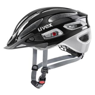 Cyklistická MTB prilba UVEX HELMA TRUE BLACK-SILVER VELIKOST: 52-56