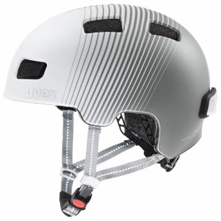 Cyklistická prilba UVEX HELMA CITY 4 WHITE-GREY MATT WE VELIKOST: 55-58