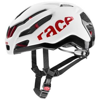 Cyklistická prilba UVEX HELMA RACE 9 WHITE - RED VELIKOST: 58-61