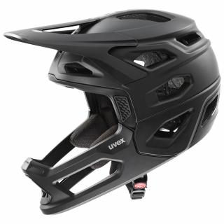 Cyklistická prilba UVEX HELMA REVOLT ALL BLACK VELIKOST: 52-57