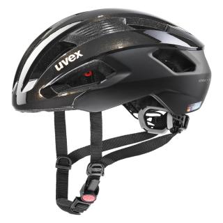 Cyklistická prilba UVEX HELMA RISE CC BLACK GOLDFLAKES WE VELIKOST: 52-56