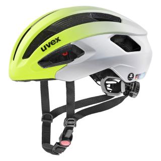 Cyklistická prilba UVEX HELMA RISE CC TOCSEN NEON YELLOW-SILVER M VELIKOST: 52-56