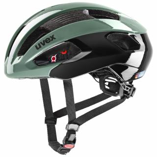Cyklistická prilba UVEX HELMA RISE MOSS GREEN-BLACK VELIKOST: 52-56