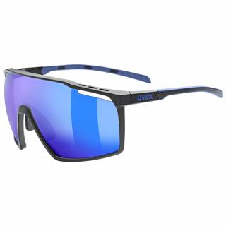 Cyklistické okuliare UVEX BRÝLE MTN PERFORM BLACK-BLUE M/MIR.BLUE