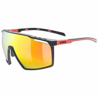 Cyklistické okuliare UVEX BRÝLE MTN PERFORM BLACK-RED M/MIR.RED