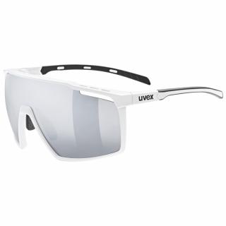 Cyklistické okuliare UVEX BRÝLE MTN PERFORM WHITE MATT/MIR.SILVER