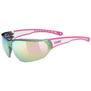 Cyklistické okuliare UVEX BRÝLE SPORTSTYLE 204 PINK WHITE/MIR.PINK