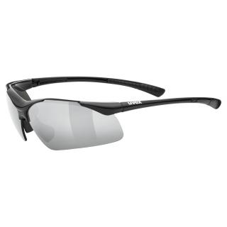 Cyklistické okuliare UVEX BRÝLE SPORTSTYLE 223 BLACK / LTM.SILVER