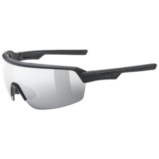 Cyklistické okuliare UVEX BRÝLE SPORTSTYLE 227 BLACK MAT/MIR.SILVER