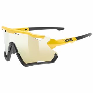 Cyklistické okuliare UVEX BRÝLE SPORTSTYLE 228 SUNBEE BLACK MAT / MIR.YELLOW
