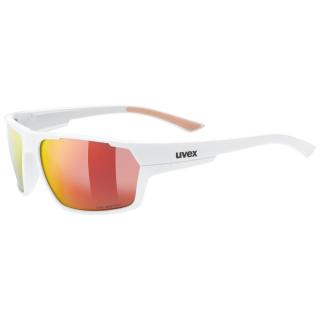 Cyklistické okuliare UVEX BRÝLE SPORTSTYLE 233 P WHITE MAT/MIR.RED