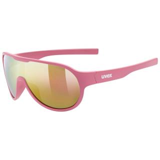 Cyklistické okuliare UVEX BRÝLE SPORTSTYLE 512 PINK MAT/MIR.RED