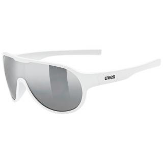 Cyklistické okuliare UVEX BRÝLE SPORTSTYLE 512 WHITE/LTM.SILVER