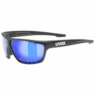 Cyklistické okuliare UVEX BRÝLE SPORTSTYLE 706 BLACK MAT / MIR.BLUE
