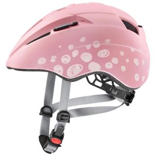 Detská prilba UVEX HELMA KID 2 CC PINK POLKA DOTS MATT