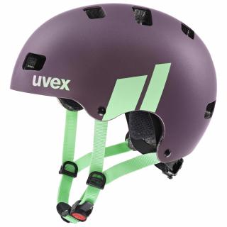 Detská prilba UVEX HELMA KID 3 CC PLUM-MINT VELIKOST: 51-55