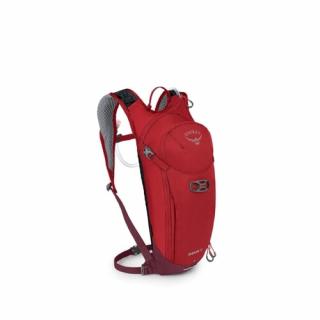 OSPREY BATOH SISKIN 8 ULTIMATE RED - S REZERVOÁREM