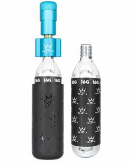 PEATY'S HOLESHOT CO2 PUMPA + BOMBIČKY 2 KS - ROAD & GRAVEL