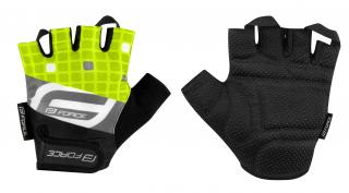 Rukavice FORCE Square, fluo Veľkosť: XL