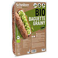 Bageta viaczrnná Grainy bezlepková 320g BIO SCHNITZER